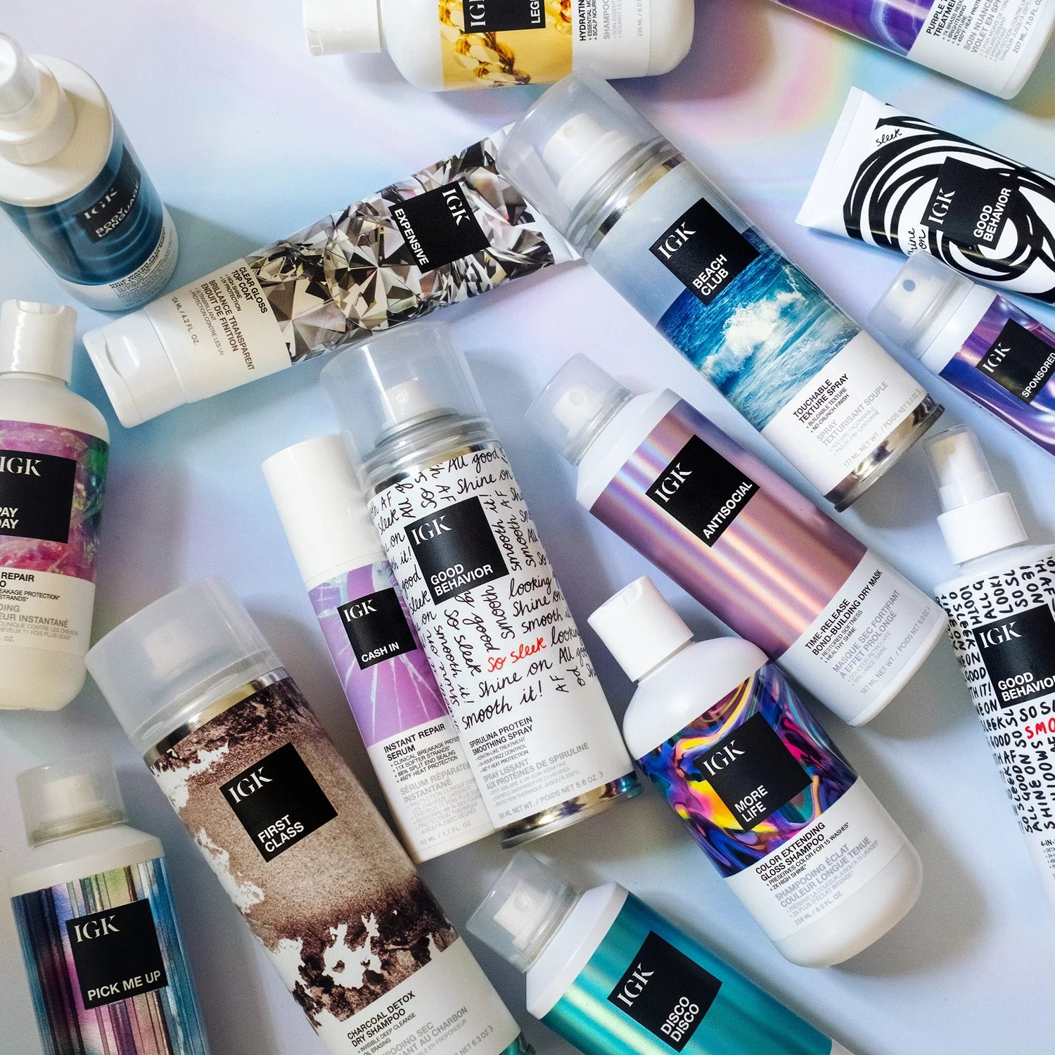 igk hair care collection image