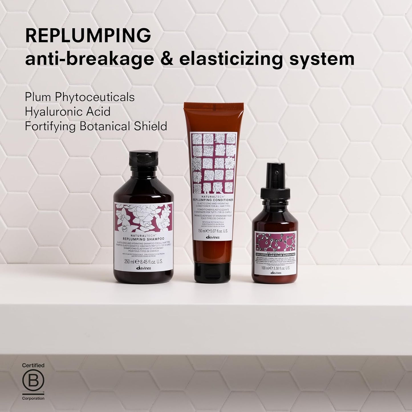Davines Naturaltech REPLUMPING Conditioner - Bombshell Hair Studio