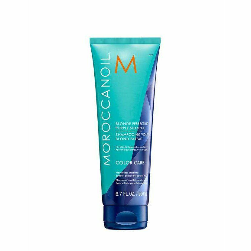 Moroccanoil Blonde Perfecting Purple Shampoo - Bombshell Hair Studio