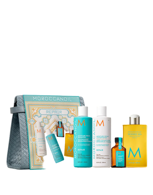 Moroccanoil Moisture Repair Holiday Set – Shampoo, Conditioner & Gift