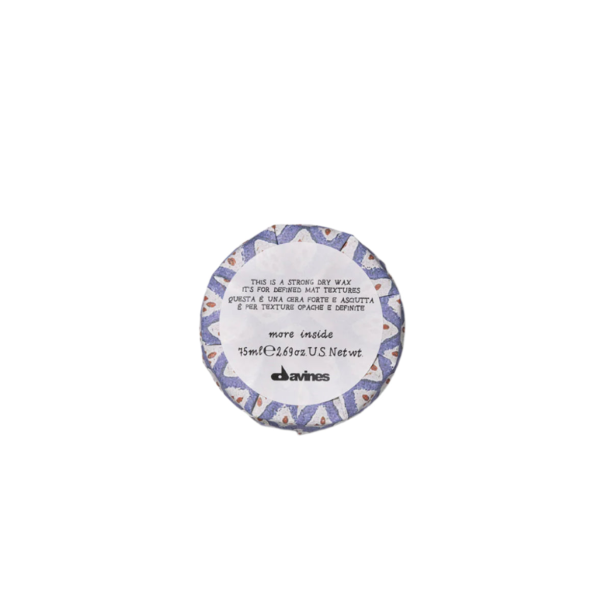 Davines More Inside This is a Strong Dry Wax 2.69oz