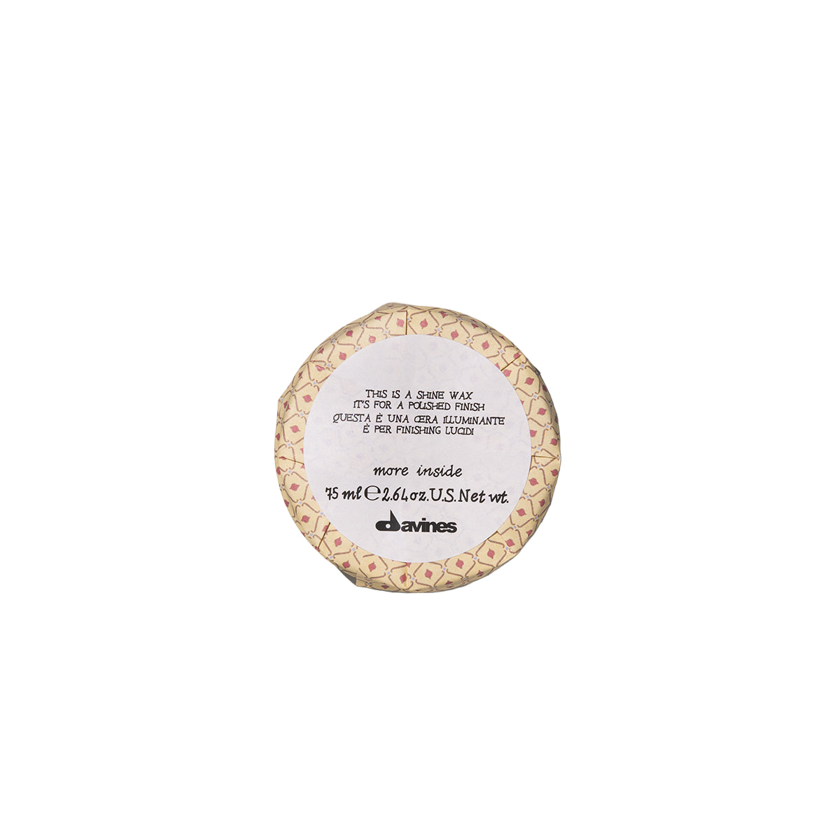 Davines More Inside This is a Shine Wax 2.6oz