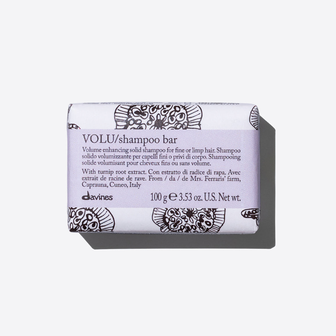 Davines Essential Haircare VOLU Shampoo Bar 3.53oz