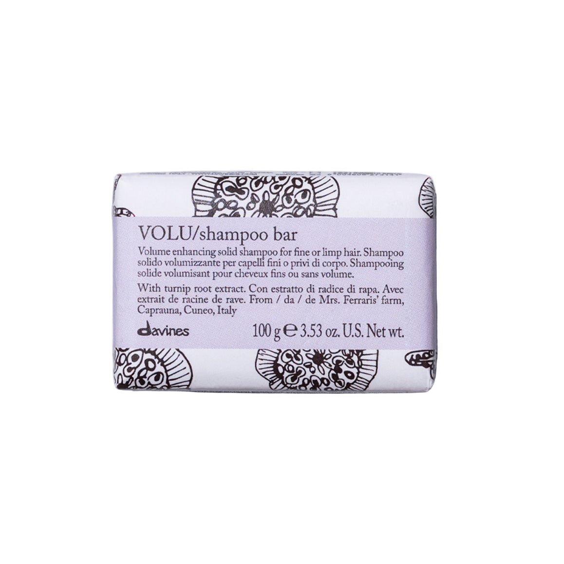 Davines Essential Haircare VOLU Shampoo Bar 3.53oz