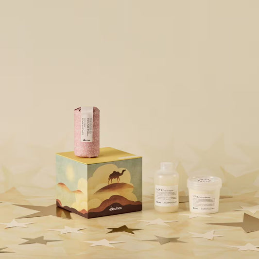 davineslove curl building serum holiday gift set