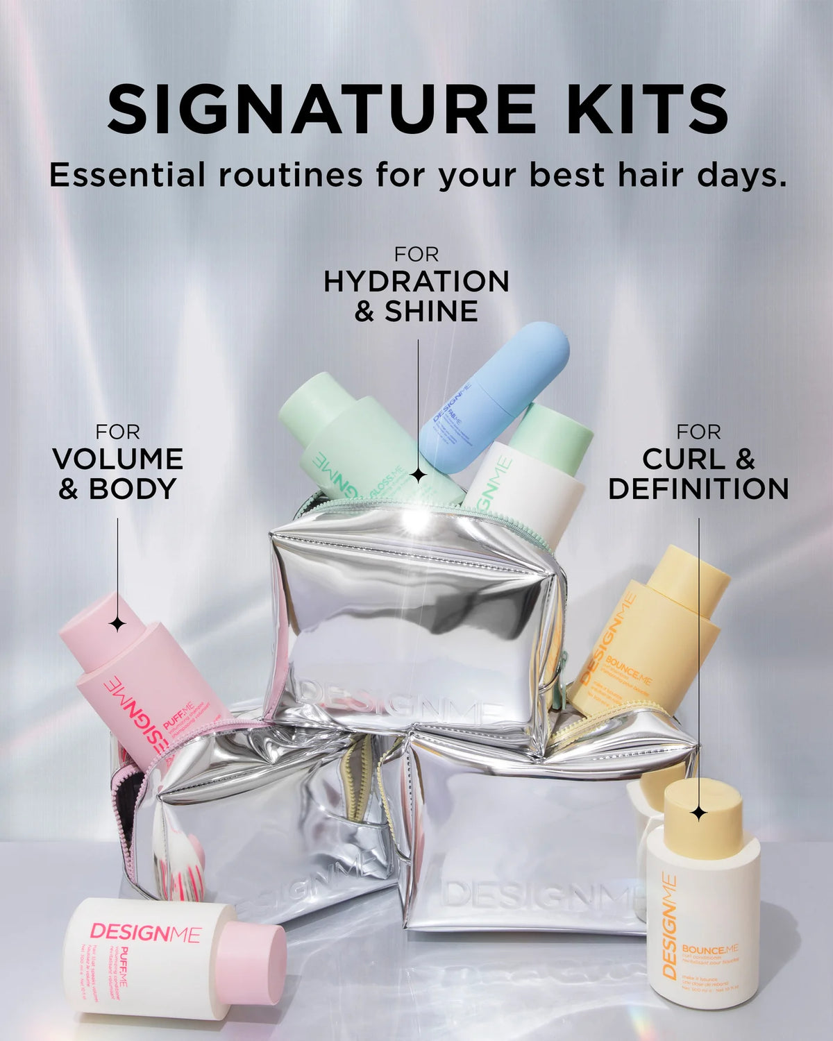 DESIGNME Hydration & Shine Signature Kit