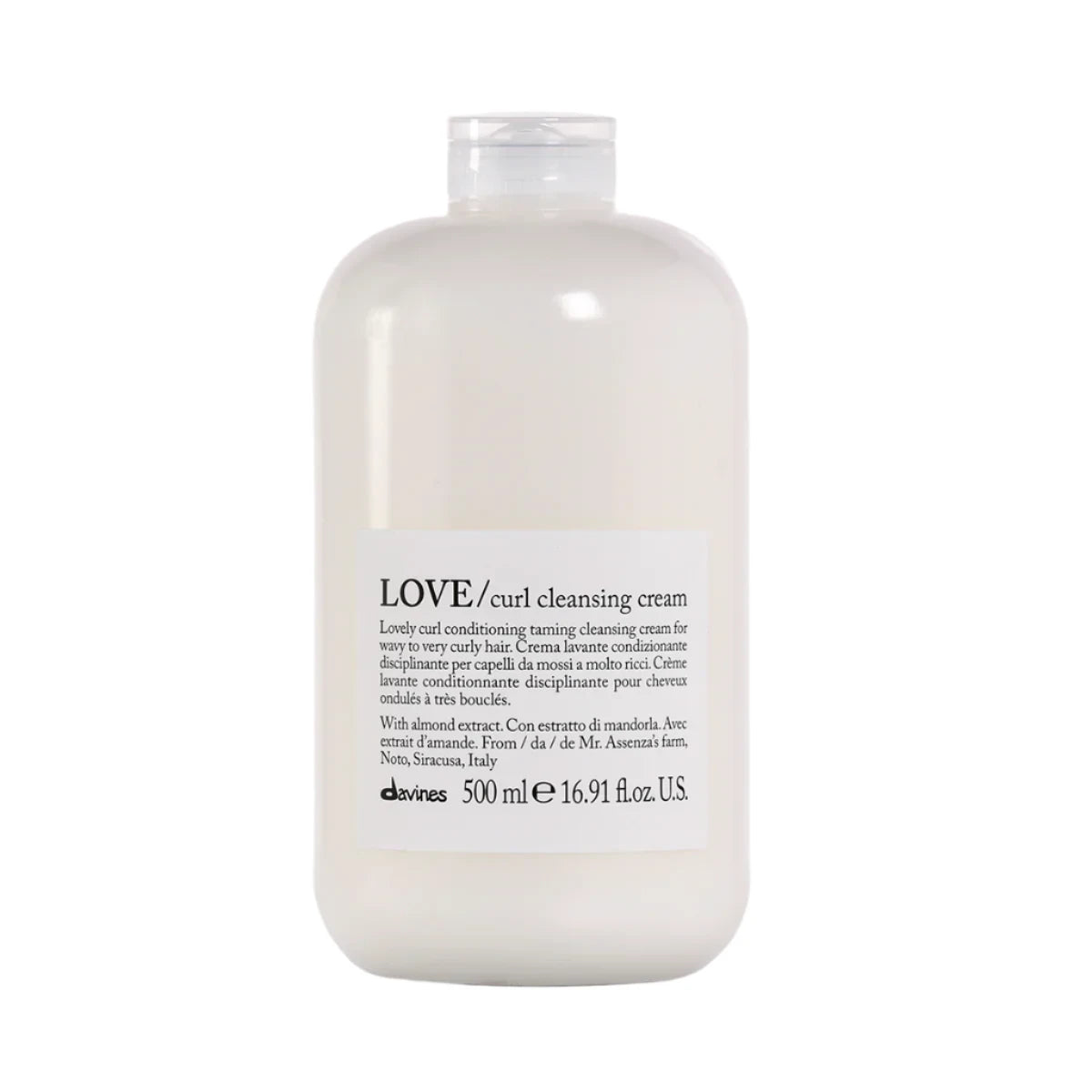 Davines Essential Haircare LOVE CURL Cleansing Cream 16.9oz - Bombshell Hair Studio