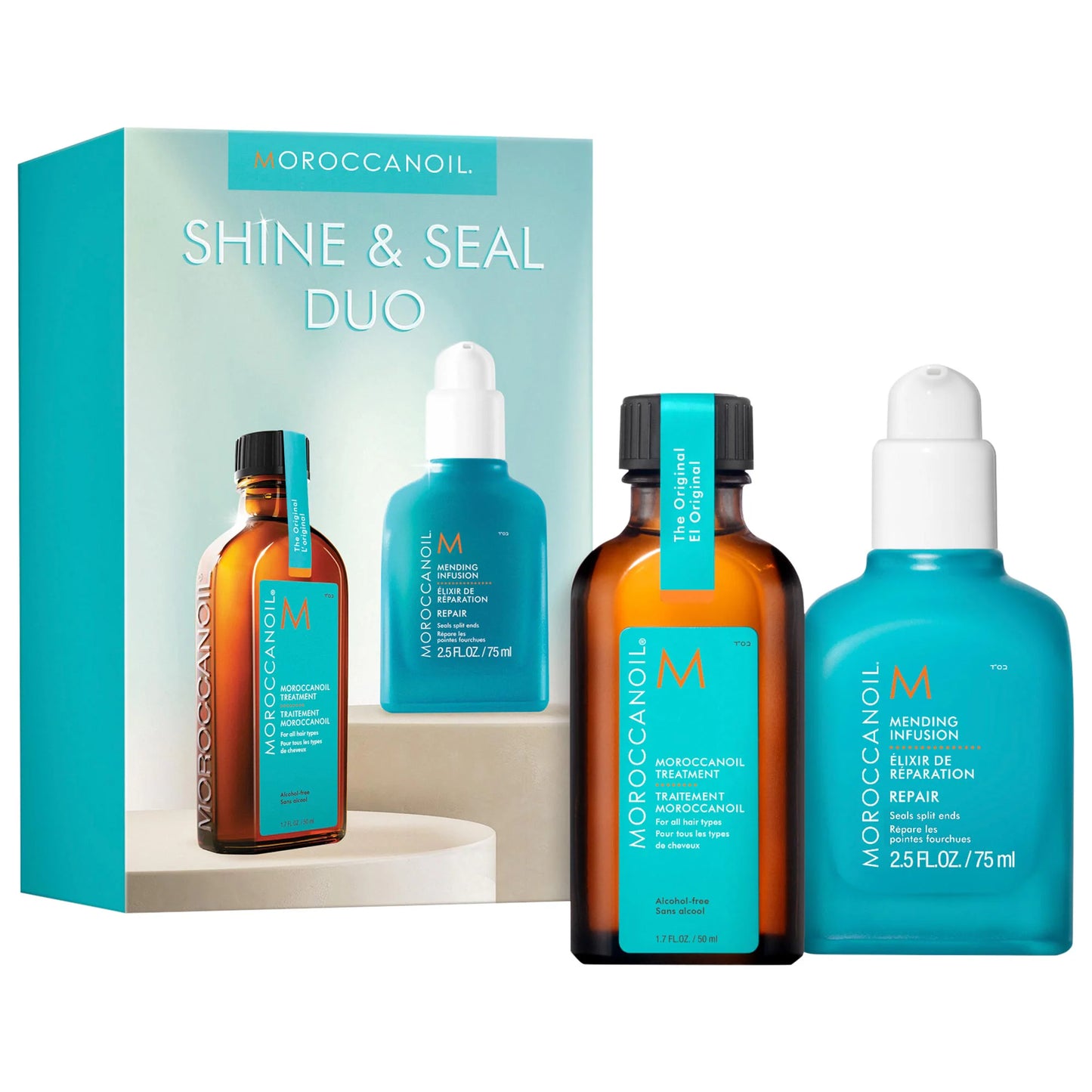Moroccanoil Shine & Seal Duo - Bombshell Hair Studio