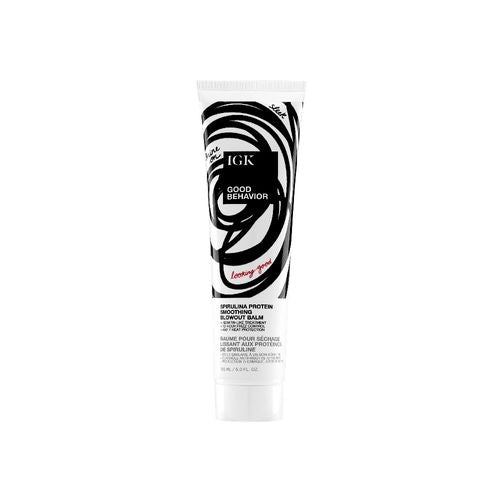 IGK Good Behavior Spirulina Protein Smoothing Blowout Balm 5oz - Bombshell Hair Studio