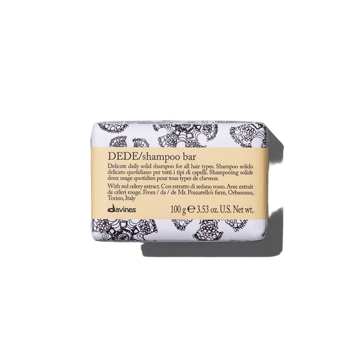 Davines Essential Haircare DEDE Shampoo Bar 3.53oz