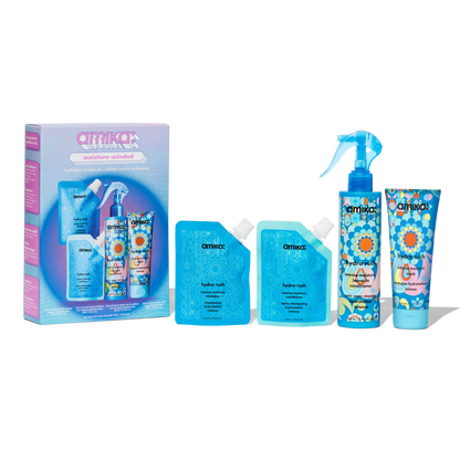 Amika Moisture-Minded Hydration Routine Set