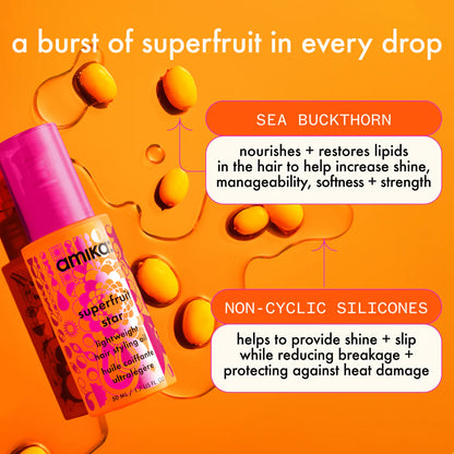 Amika Superfruit Star Lightweight Oil 1.7oz - Bombshell Hair Studio