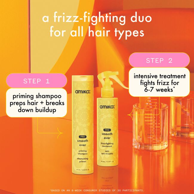 Amika: PRO Smooth Over Frizz-Fighting Treatment Trial Set
