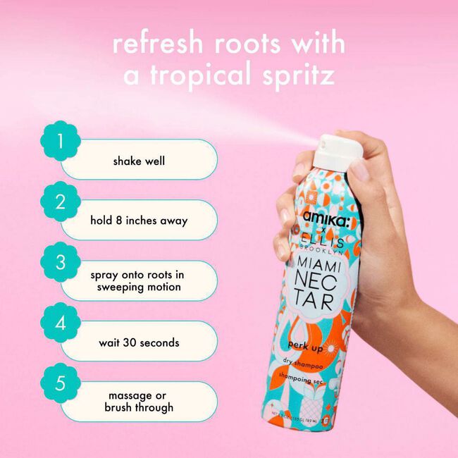 Amika Perk Up Dry Shampoo – Miami Nectar (Limited Edition)