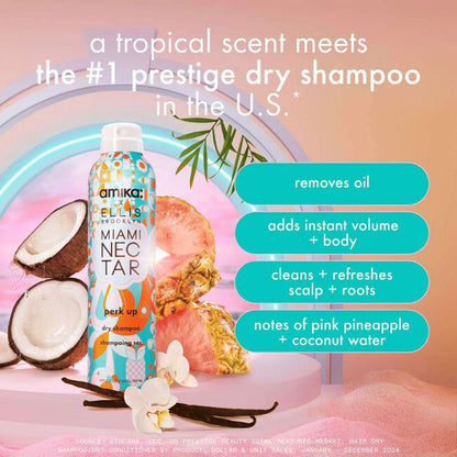 Amika Perk Up Dry Shampoo – Miami Nectar (Limited Edition)