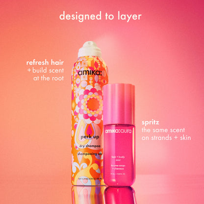 Amika: Aura Hair & Body Mist | Apricot, Grapefruit & Vanilla Amika: Aura Hair & Body Mist | Apricot, Grapefruit & Vanilla