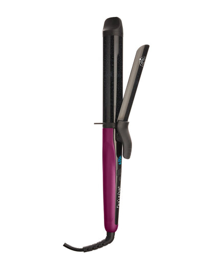 Glister Interstellar Digital 32mm Clip Curling Iron – Sangria Red