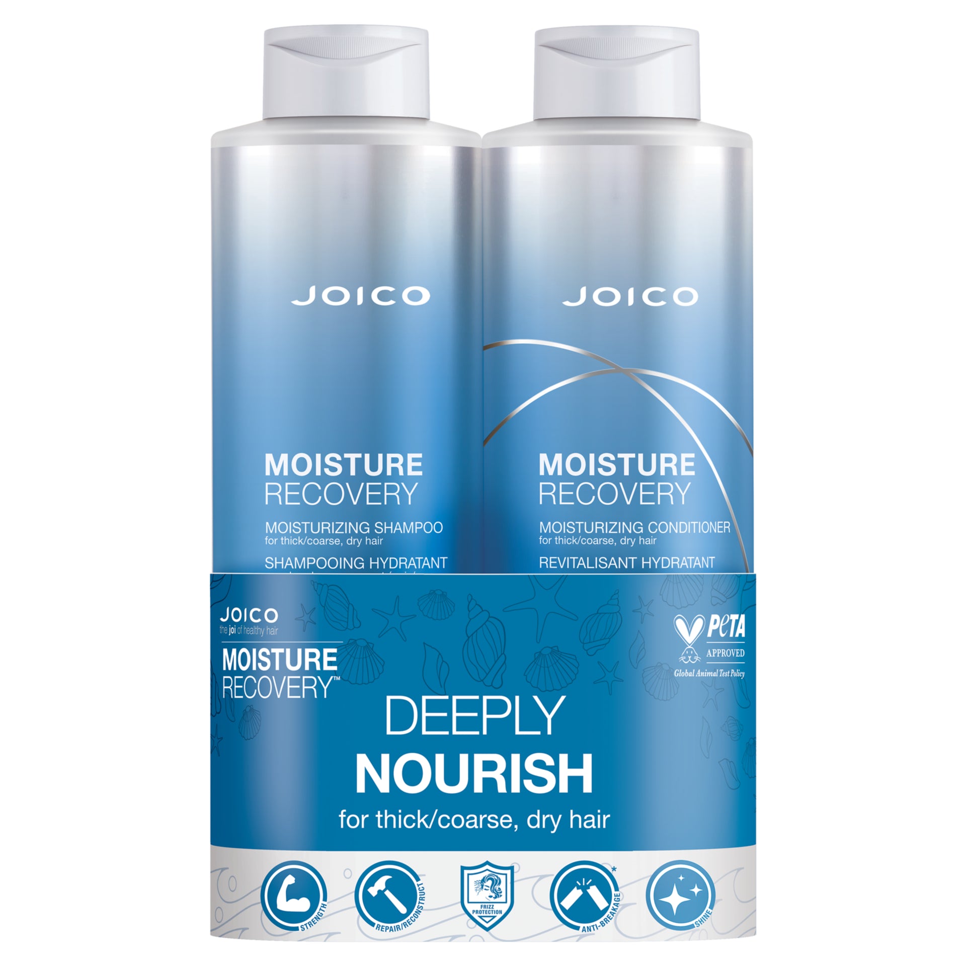 Joico Moisture Recovery Conditioner - Moisturizing (8.5 Oz) - New No Box