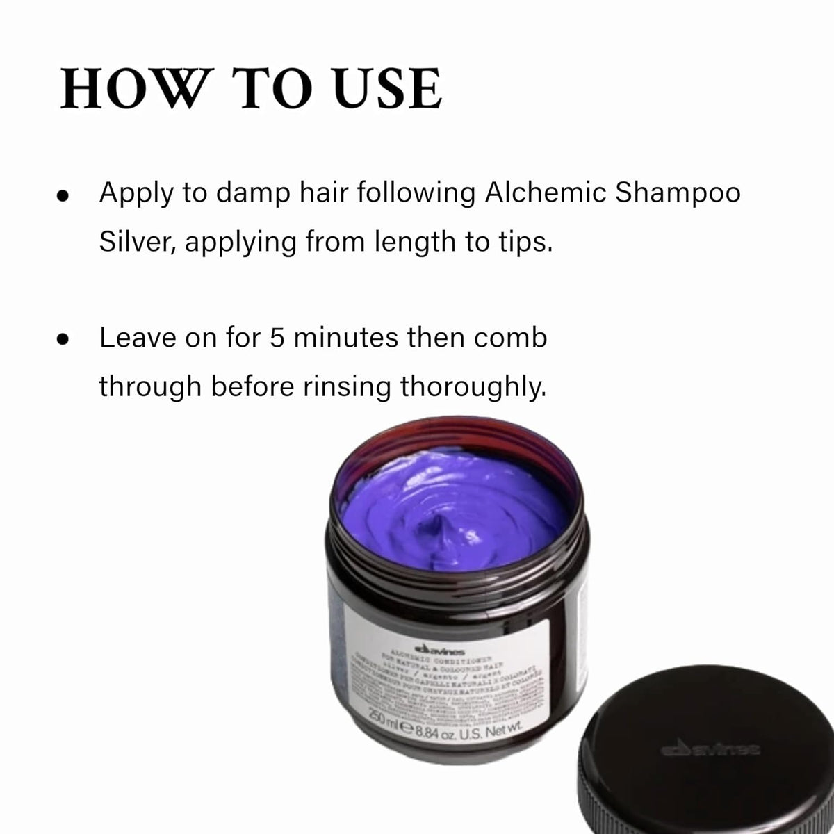 Davines ALCHEMIC Conditioner Silver