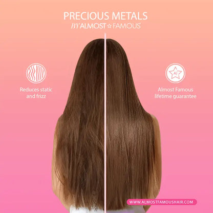 Almost Famous Maxlength 1" Flat Iron with Rose Gold Titanium Plate - Bombshell Hair Studio
