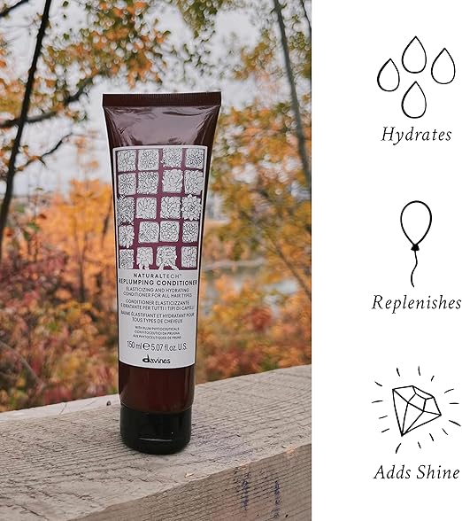 Davines Naturaltech Replumping Shampoo & Conditioner Liter Duo 33.8 oz