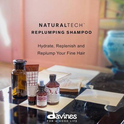 Davines Naturaltech Replumping Shampoo & Conditioner Liter Duo 33.8 oz