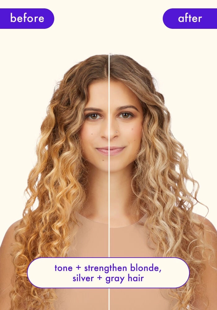 Amika Bust Your Brass Cool Blonde Repair Shampoo