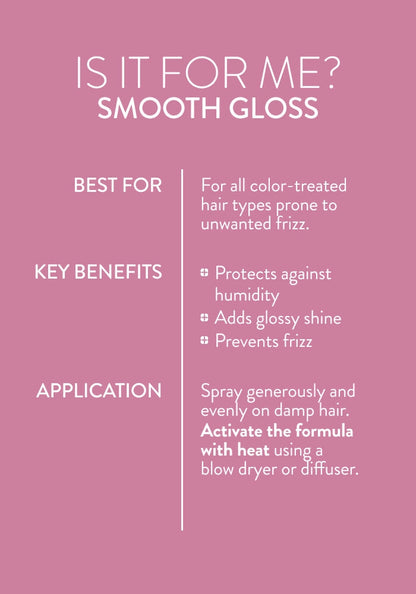 Pureology Smooth Gloss Smoothing Routine