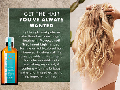 Moroccanoil Treatment Light - Bombshell Hair Studio