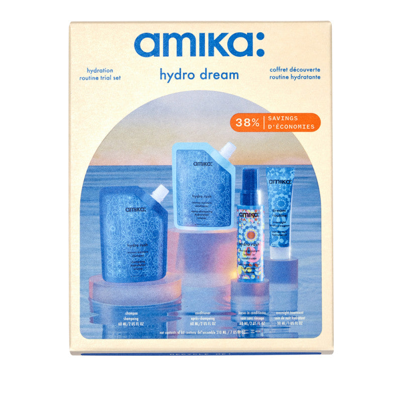 AMIKA HYDRO DREAM HYDRATION ROUTINE TRIAL SET