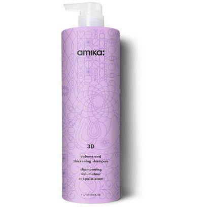 Amika 3D Volume and Thickening Shampoo - (New Improved Formula - "BIG HIT")