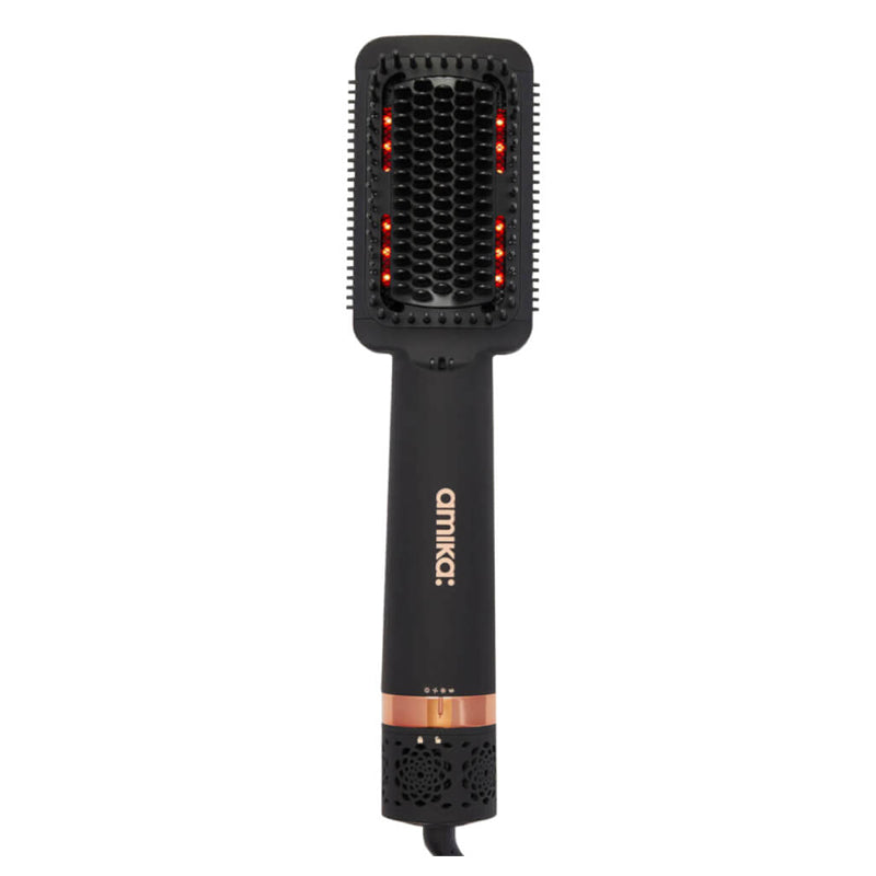 Amika Double Agent 2-In-1 Blow Dryer + Straightening Brush – Bombshell ...