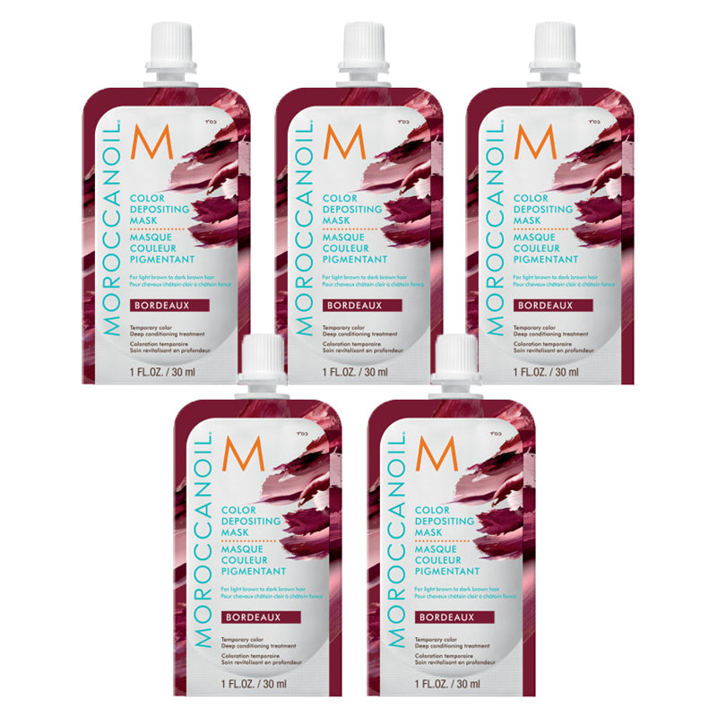 Moroccanoil Color Depositing Mask Bordeaux - Bombshell Hair Studio