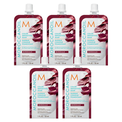 Moroccanoil Color Depositing Mask Bordeaux - Bombshell Hair Studio