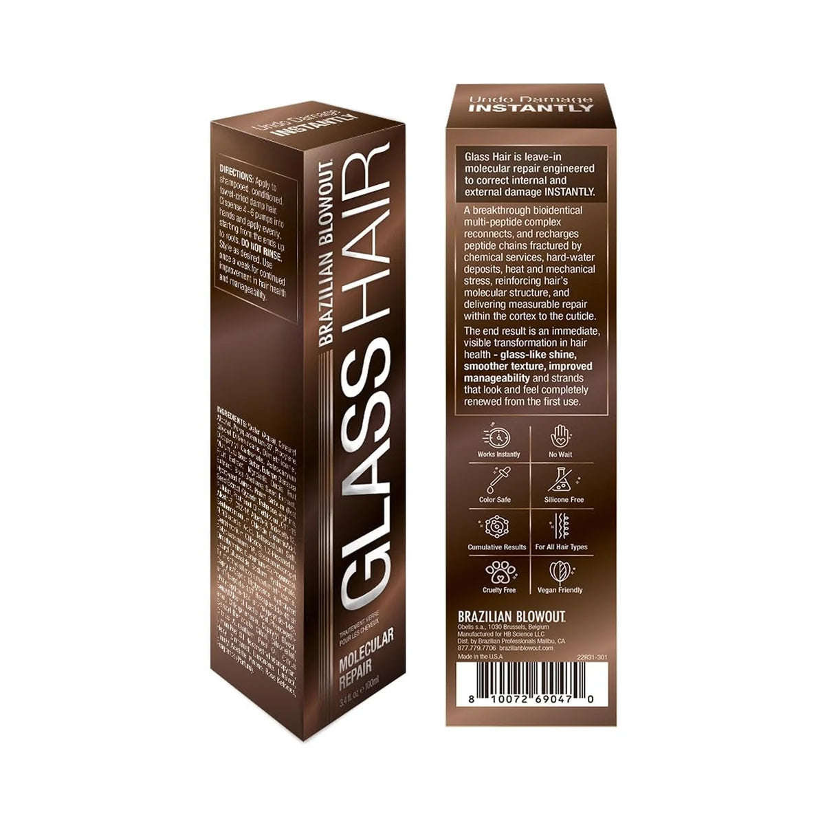 Brazilian Blowout Glass Hair 3.4 oz