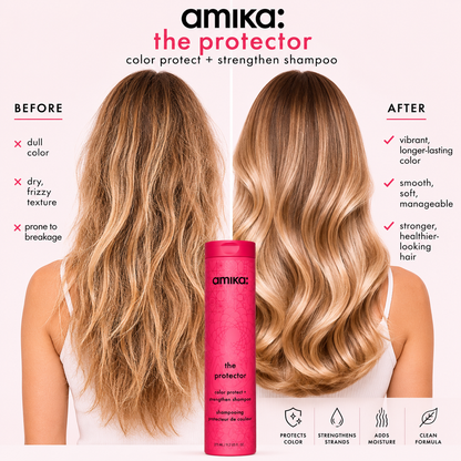 Amika The Protector Color Protect + Strengthen Shampoo