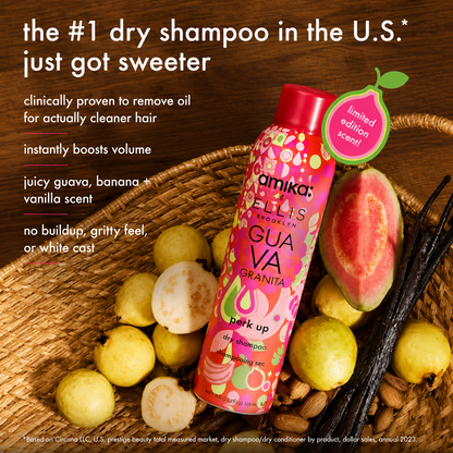 Amika x Ellis Brooklyn Guava Granita Perk Up Dry Shampoo