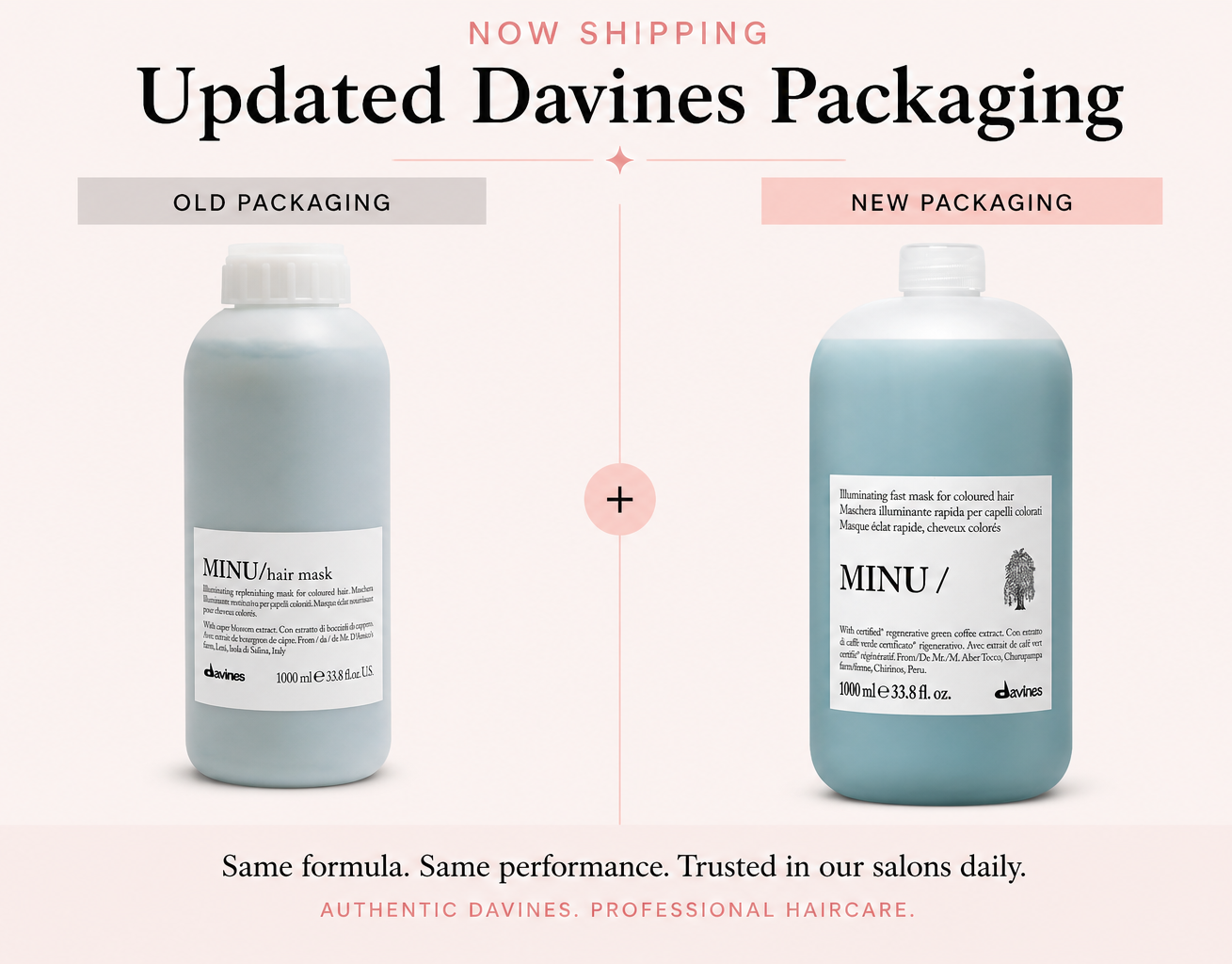Davines MINU Hair Mask – For Color-Treated Hair