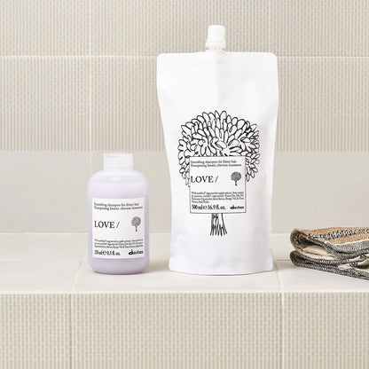 Davines LOVE SMOOTHING Shampoo Refill – For Frizzy and Unruly Hair