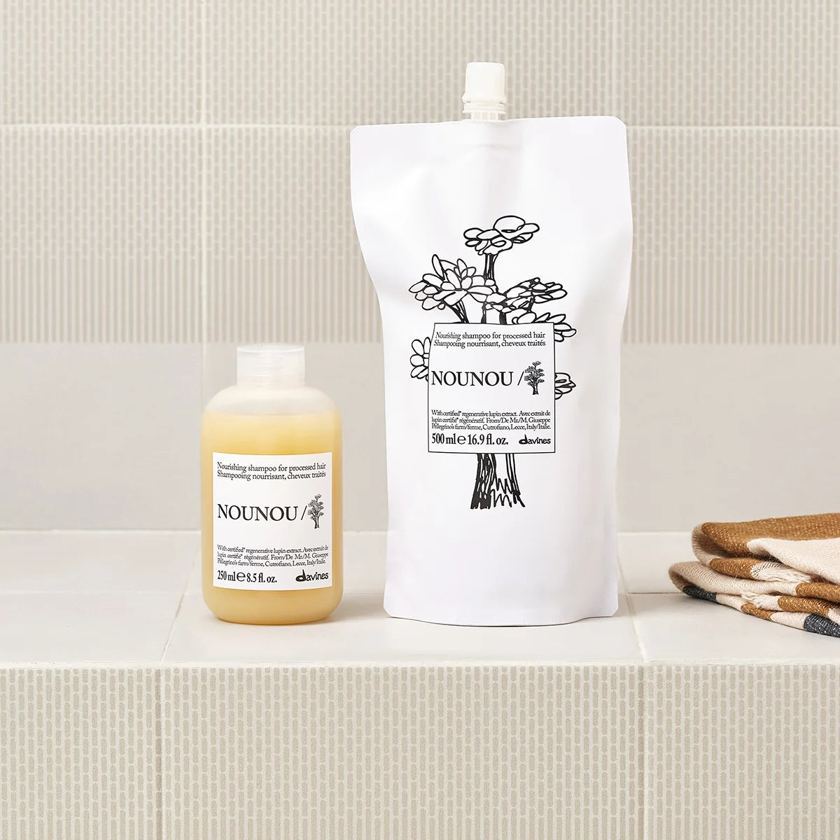 Davines NOUNOU Shampoo Refill – For Damaged Hair