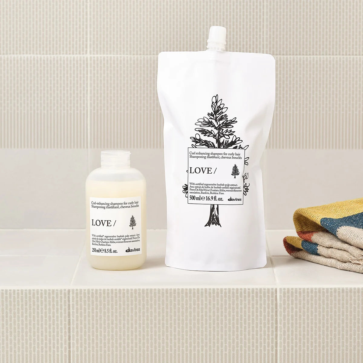 Davines LOVE CURL Shampoo Refill – For Curly & Wavy Hair