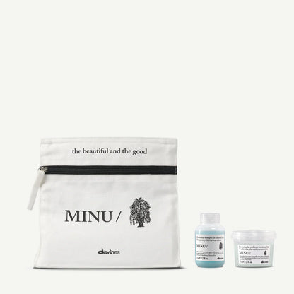 Davines MINU Discovery Kit — Color Protection Travel Haircare Set