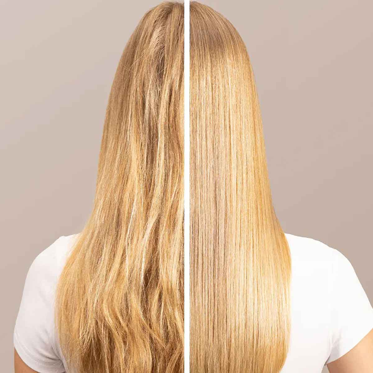 Davines HEART OF GLASS Instant Bonding Glow for Blonde Hair before and after picture