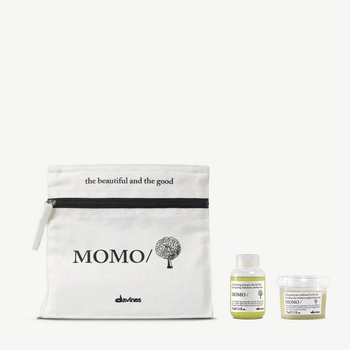 Davines MOMO Discovery Kit — Hydrating Travel Haircare Set