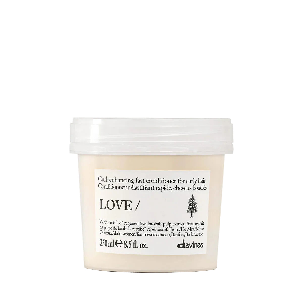 Davines LOVE CURL conditioner 8.5 oz for curly and wavy hair hydration and definition