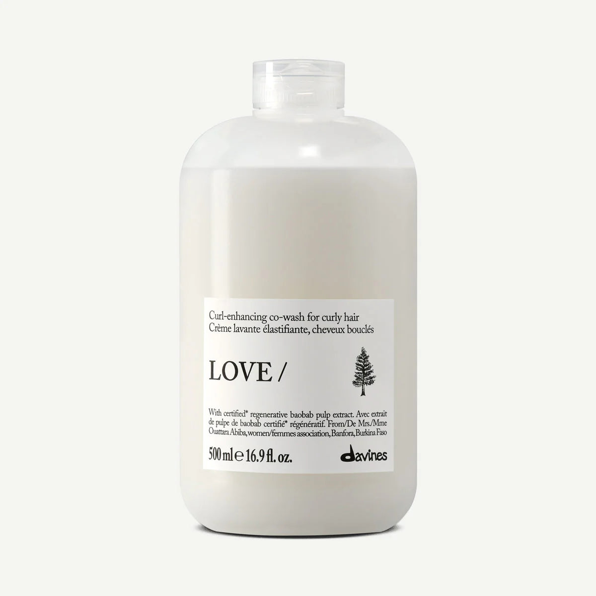 Davines LOVE CURL Co-Wash – Cleansing Cream For Curly & Wavy Hair