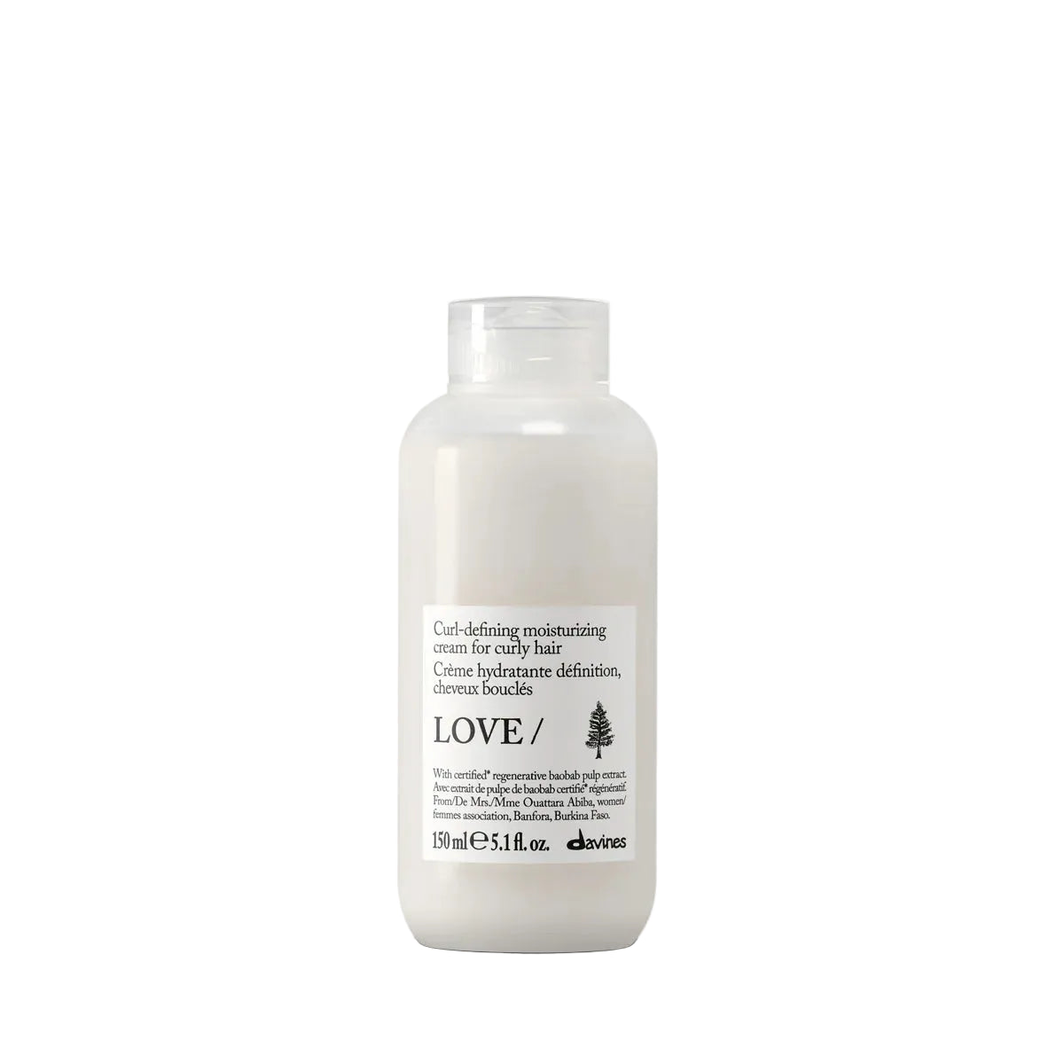 Davines LOVE CURL Cream for curly and wavy hair definition and frizz control