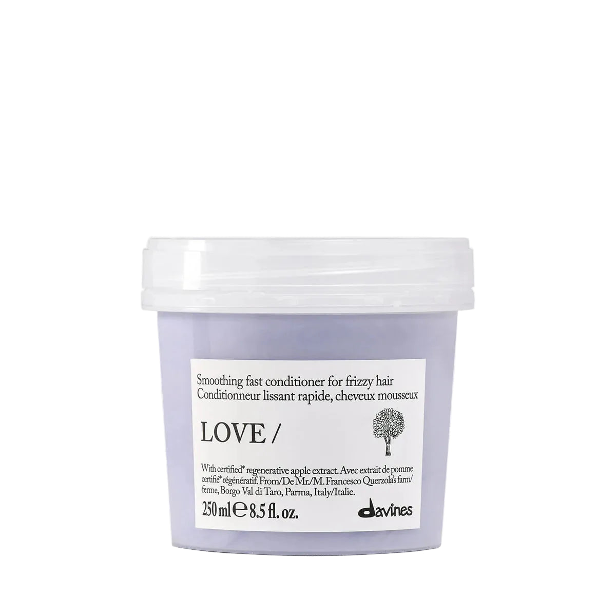Davines LOVE Smoothing Conditioner 8.5 oz for frizzy and unruly hair