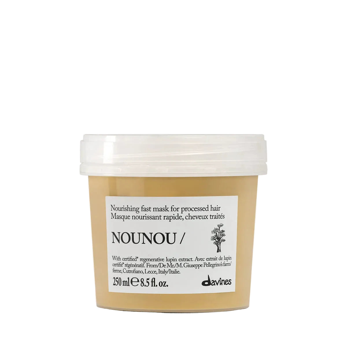 Davines NOUNOU hair mask for damaged hair deep repair and nourishment