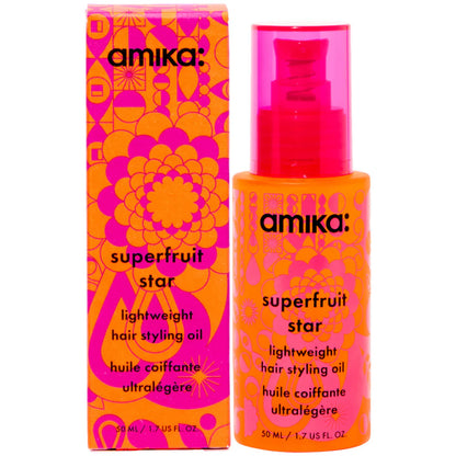 Amika Superfruit Star Lightweight Oil 1.7oz - Care Bombshell Amika Superfruit Star Lightweight Oil 1.7oz - Care Bombshell